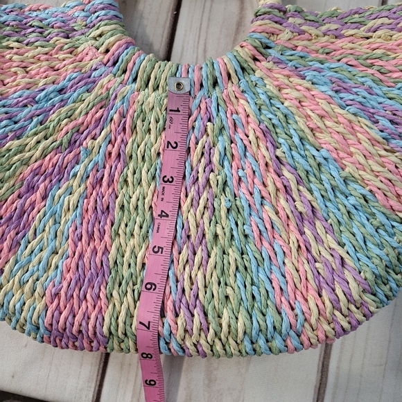 D'margeaux Colorful Multicolor Spring Crossbody Handbag - Picture 5 of 8